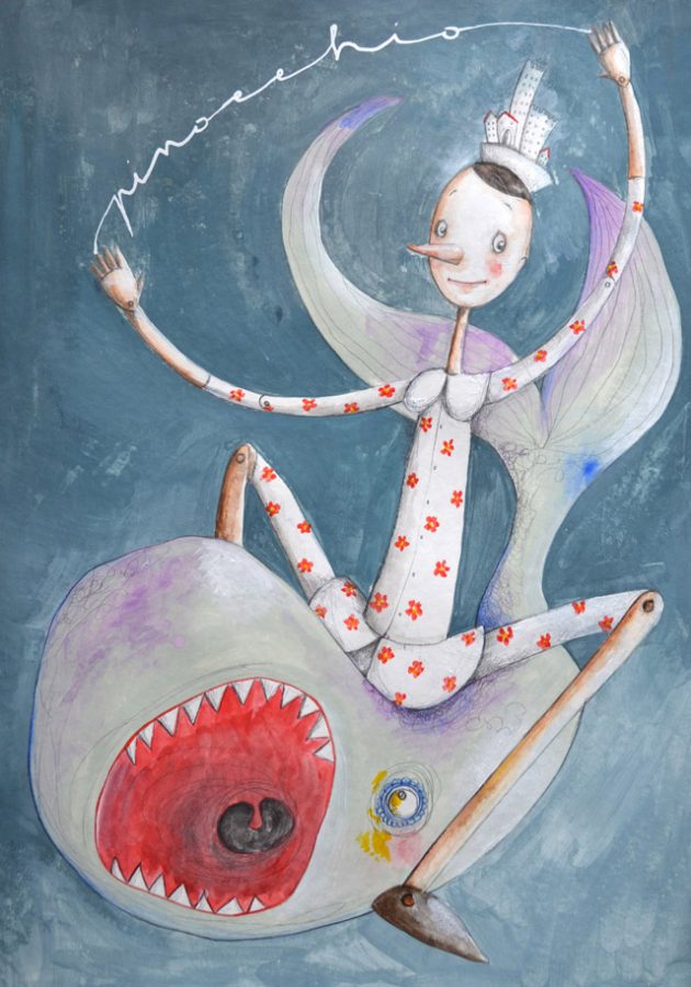 pinocchio e la balena
