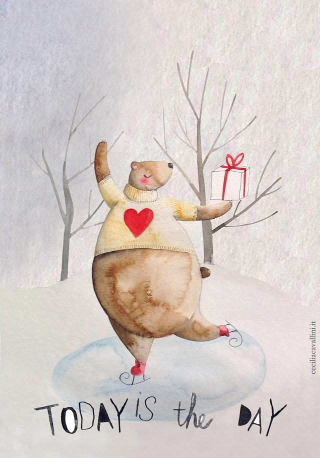 today is the day greeting card